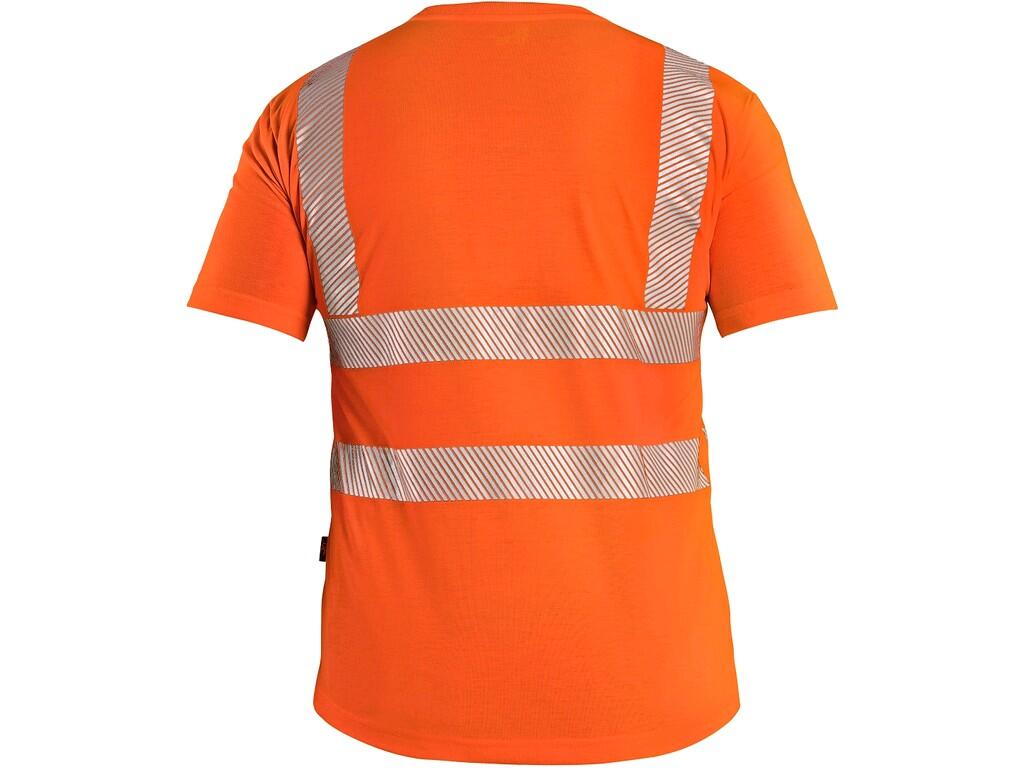 Tričko CXS BANGOR, výstražné, pánské, oranžové, vel. S